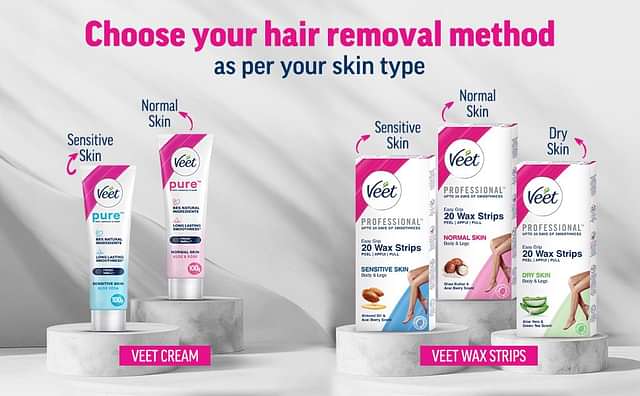 Veet Pure Sensitive Skin Hair Removal Cream 100gm - From Brand 5