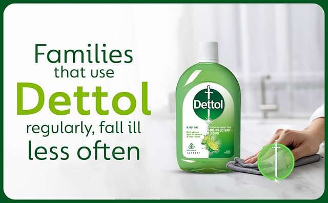 Dettol Lime Fresh Disinfectant Liquid 550ml - From Brand 1