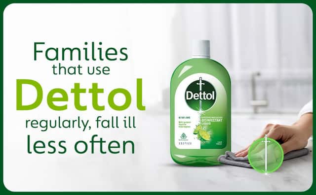 Dettol Lime Fresh Disinfectant Liquid 1 L - From Brand 1