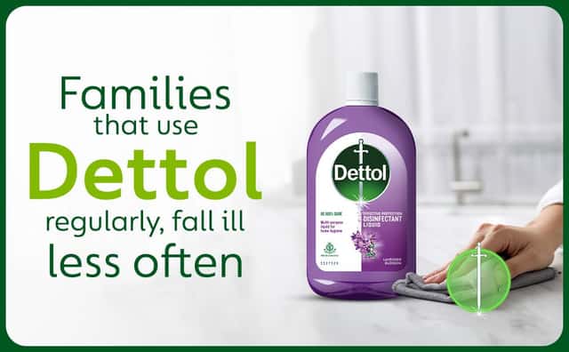 Dettol Lavender Disinfectant Liquid 550ml - From Brand 1