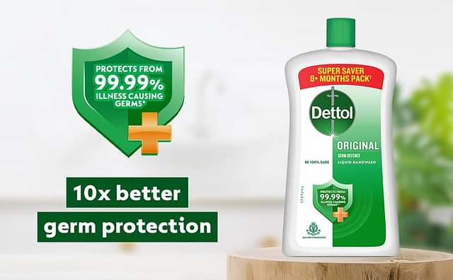 Dettol Original Germ Defence Liquid Handwash 875ml - From Brand 1