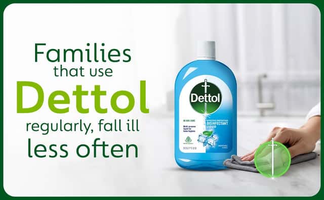 Dettol Menthol Cool Disinfectant Liquid 550ml - From Brand 1