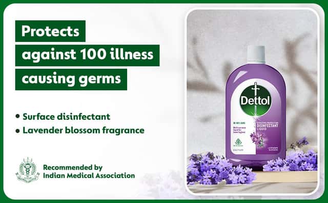 Dettol Lavender Disinfectant Liquid 550ml - From Brand 2