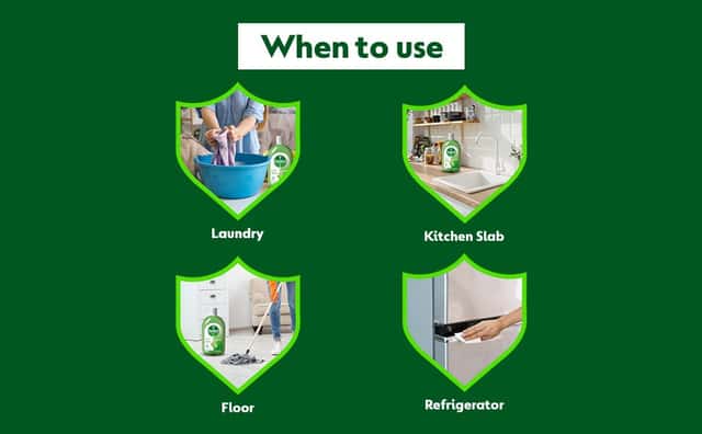 Dettol Lime Fresh Disinfectant Liquid 1 L - From Brand 3