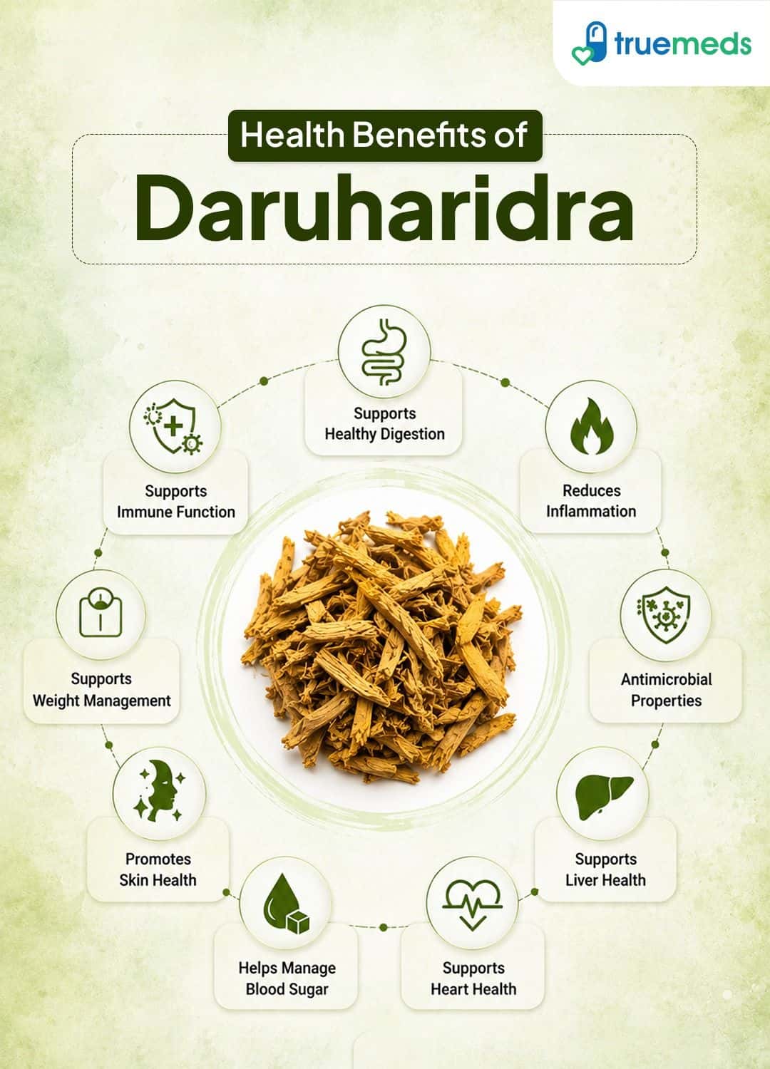image of Health Benefits of Daruharidra