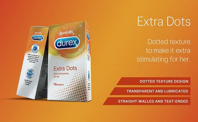 Durex Extra Dots Condoms 3 - From Brand 2
