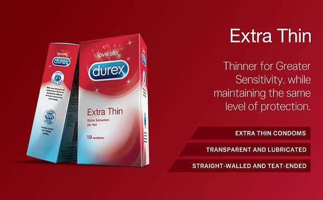 Durex Extra Thin Condoms 10 - From Brand 2
