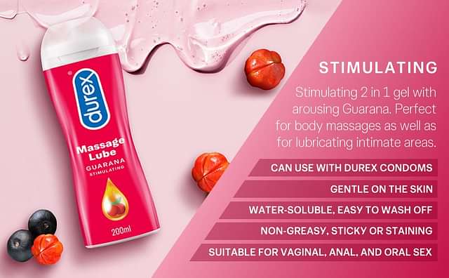 Durex Guarana Stimulating Massage Lube 200ml - From Brand 2