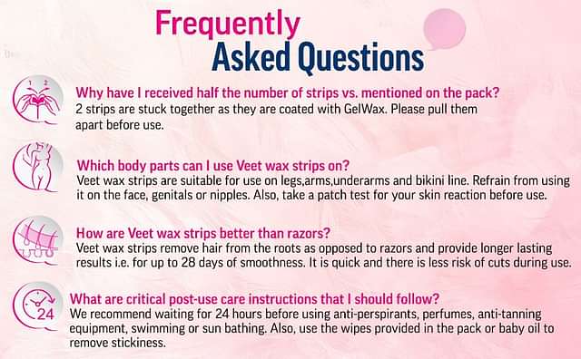 Veet Professional Normal Skin Wax Strips 20 - From Brand 4