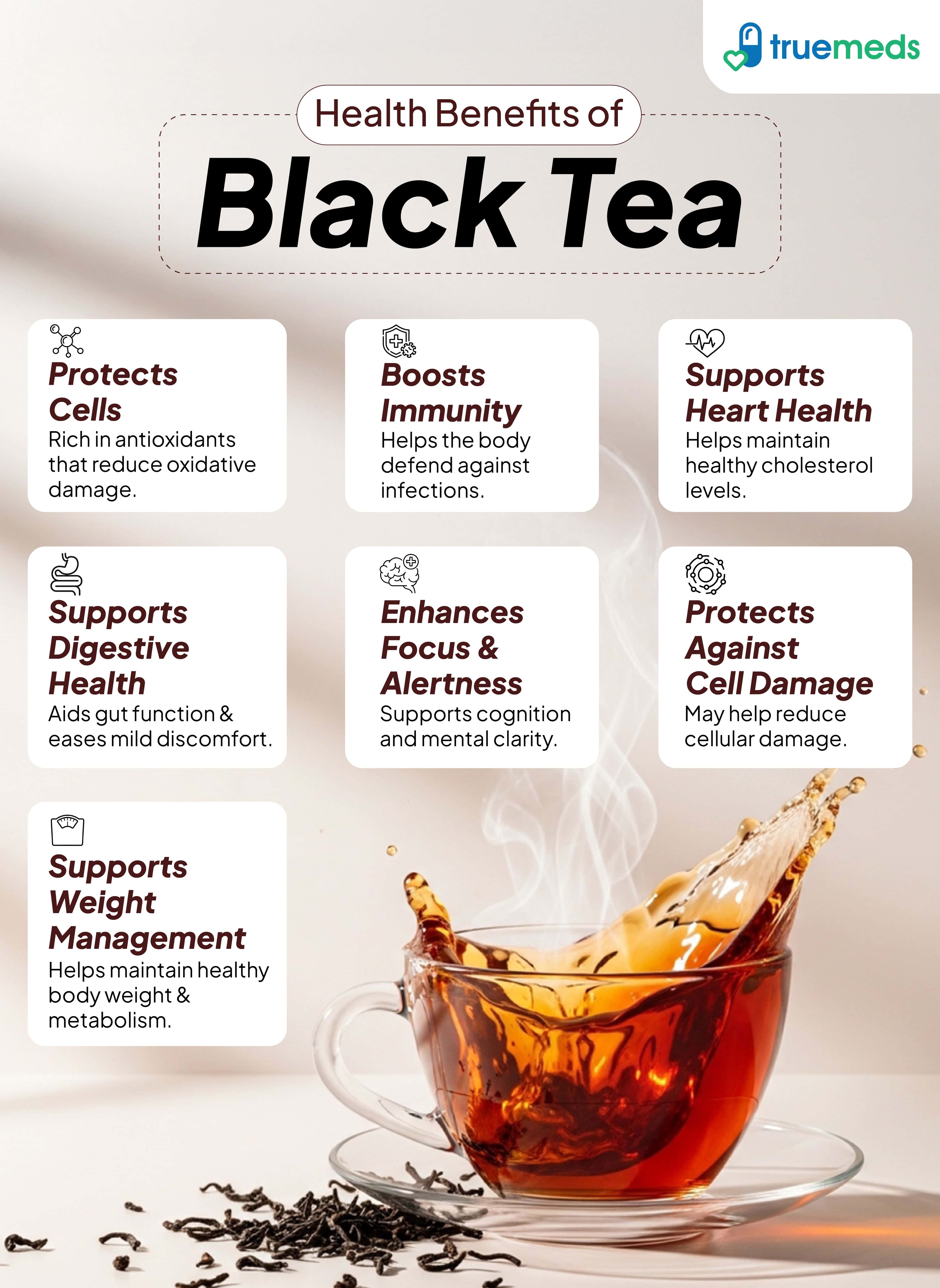 image of benefits of black tea