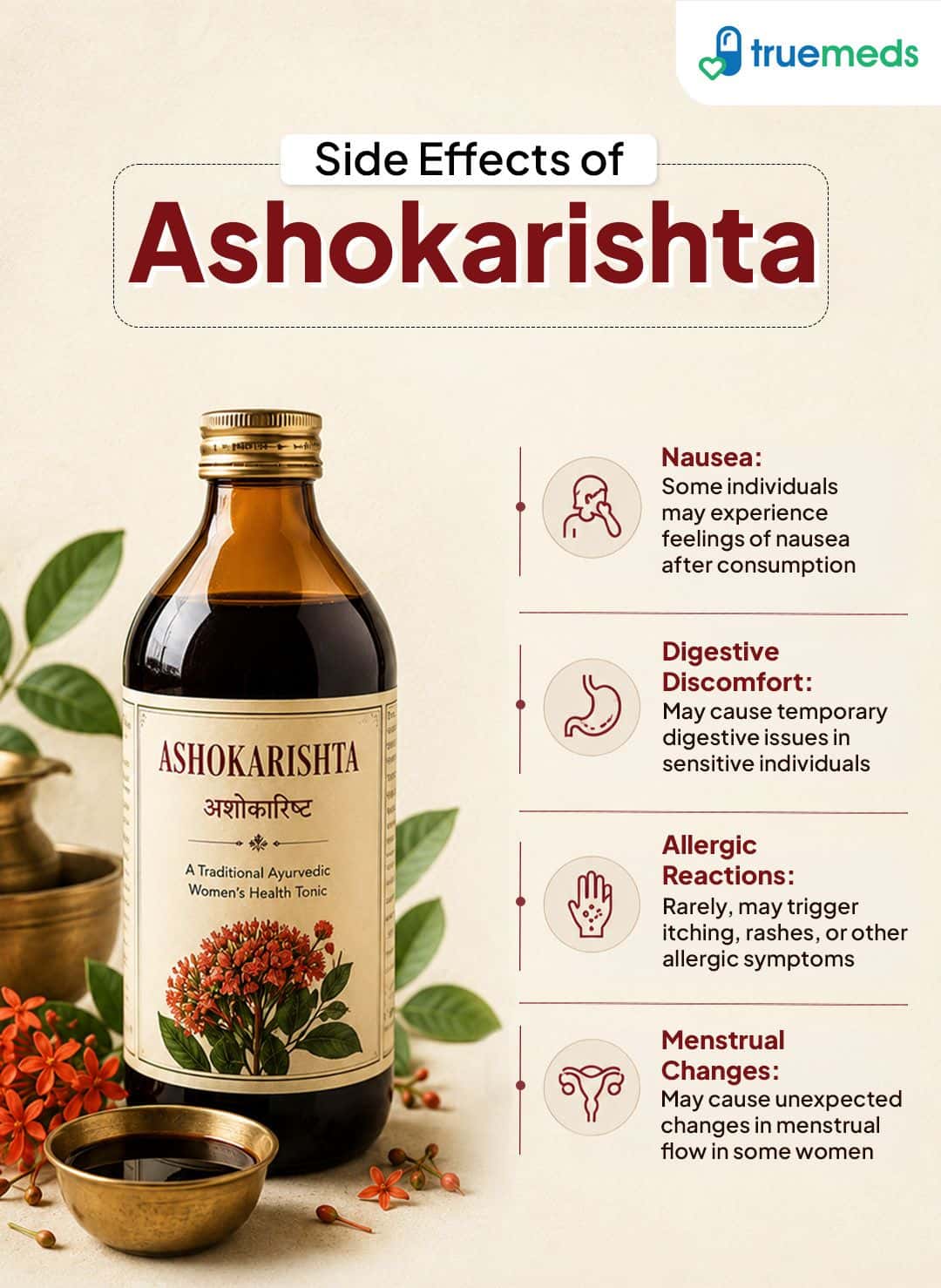 image of side effects of ashokarishta