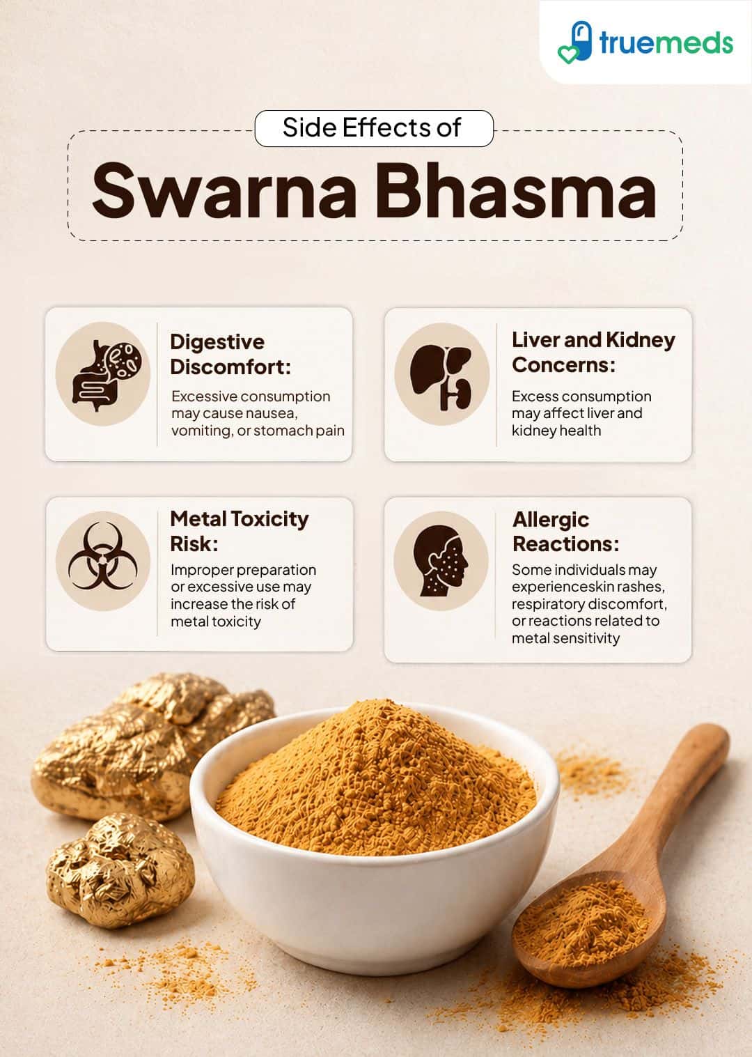 image of side effects of swarna bhasma