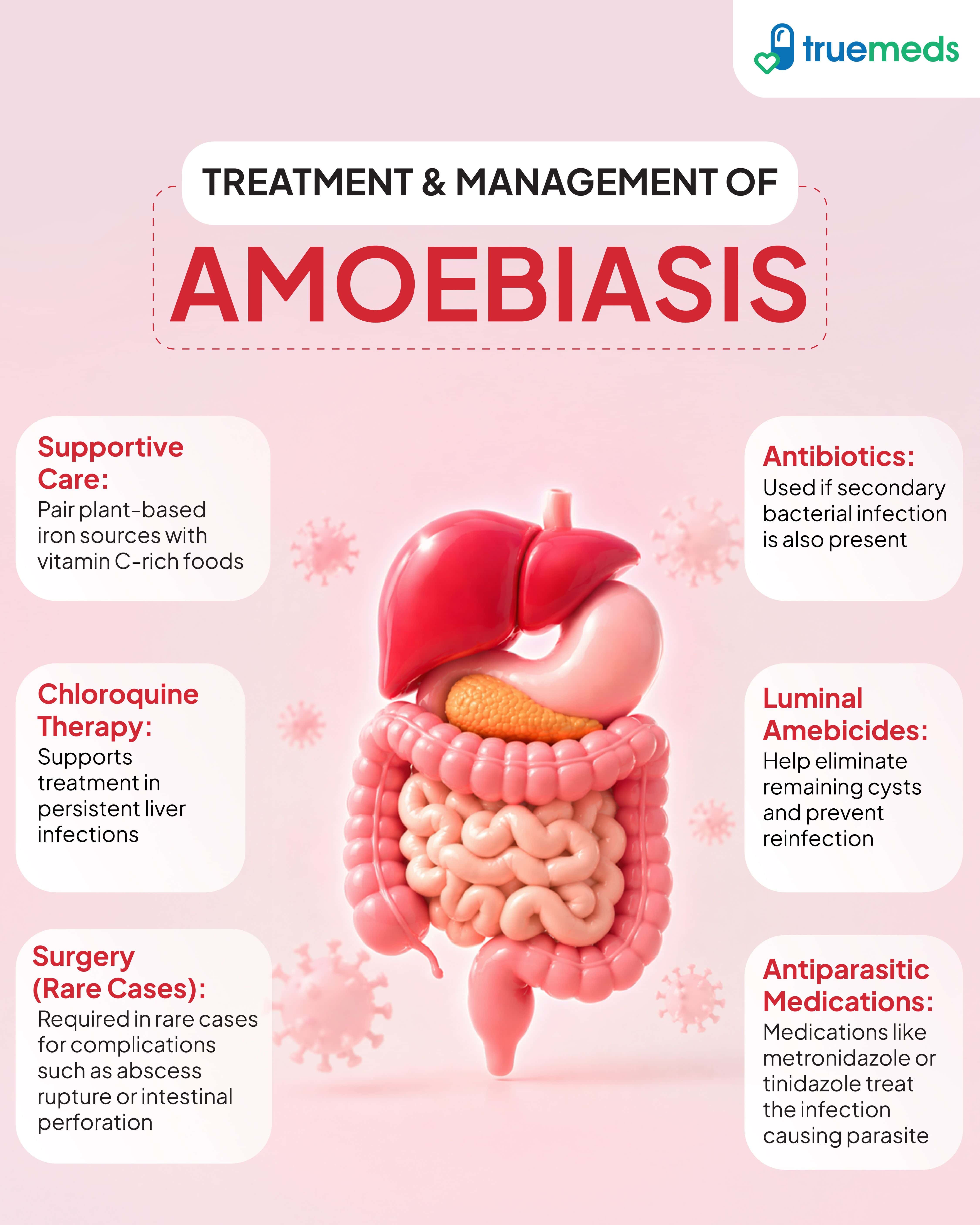 image of treatment and management of amoebiasis