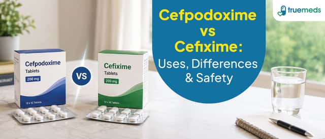 Cefpodoxime vs. Cefixime: Drug Salts Comparison, Uses & Safety Guide