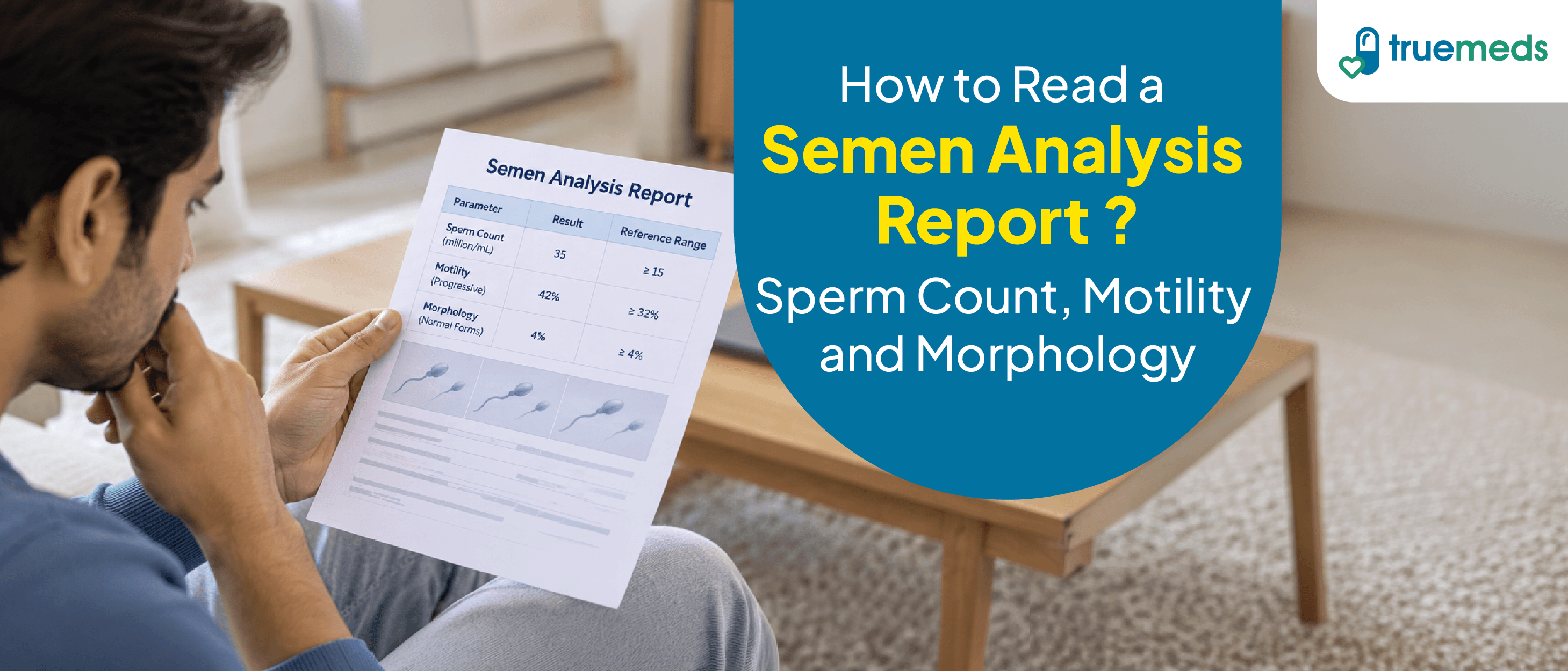 Semen Analysis Report: How to Read Sperm Count, Motility and Morphology