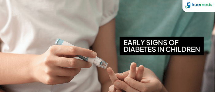 Early signs of diabetes in children