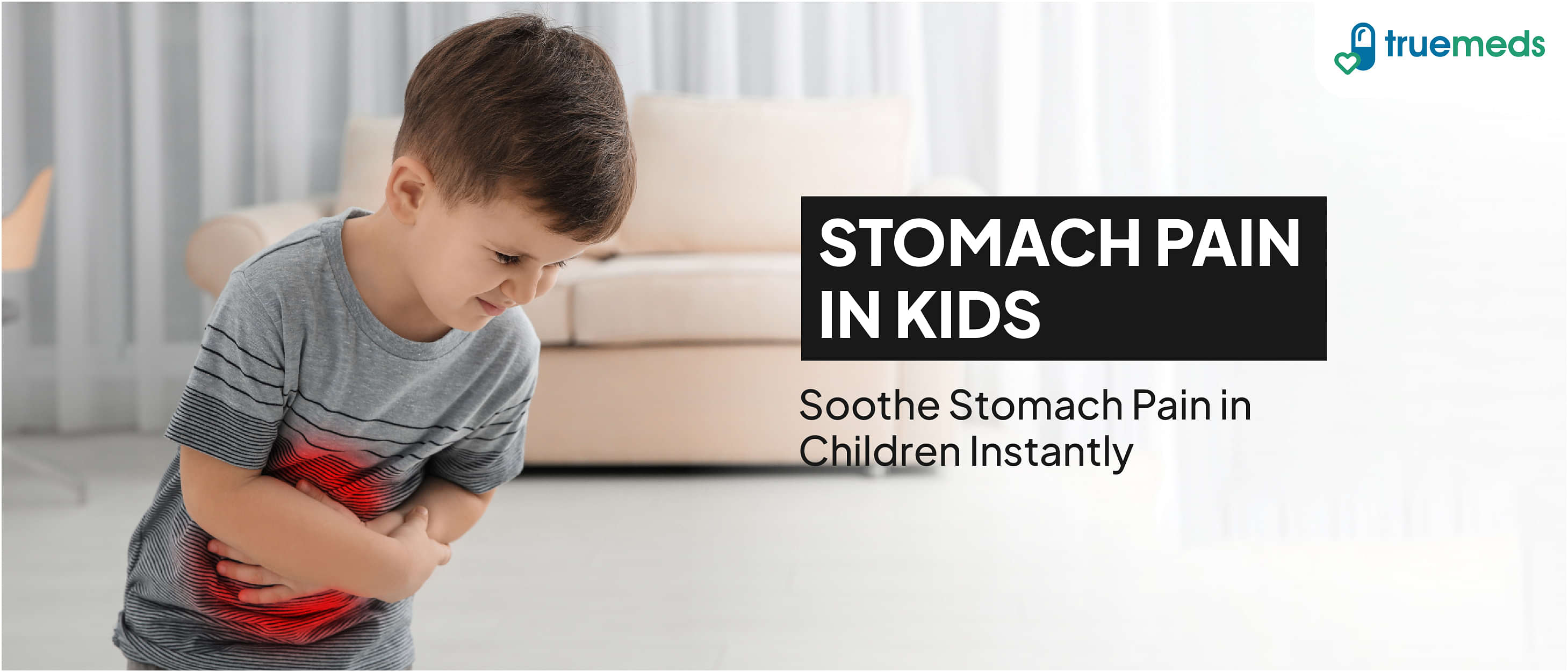 Stomach pain in kids: causes and natural home remedies